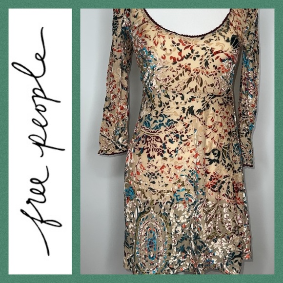 Free People Dresses & Skirts - ❤️NWT FREE PEOPLE LONG SLEEVE MINI DRESS